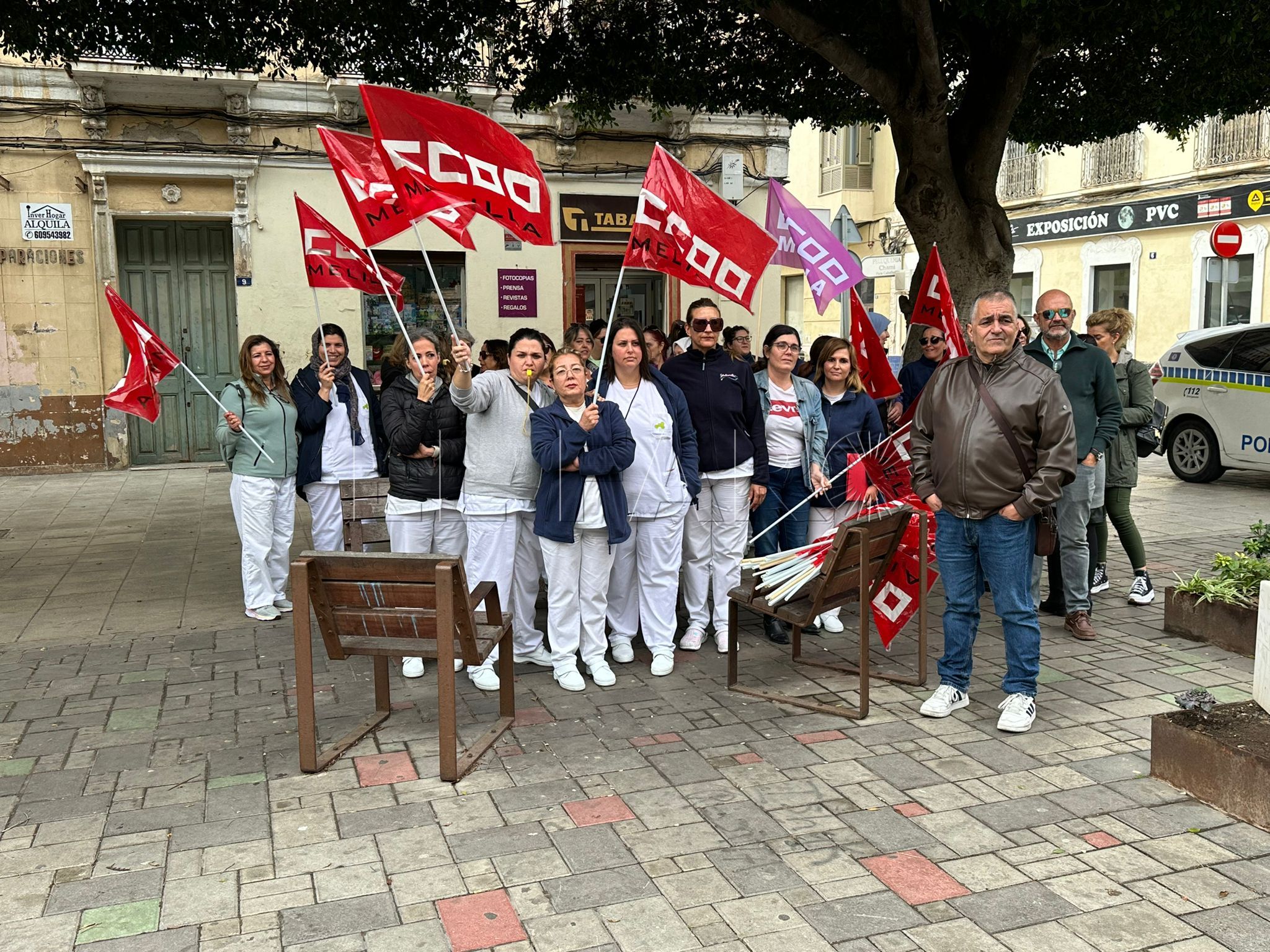 Satisfacción en la posible última concentración de las trabajadoras de Ayuda a Domicilio