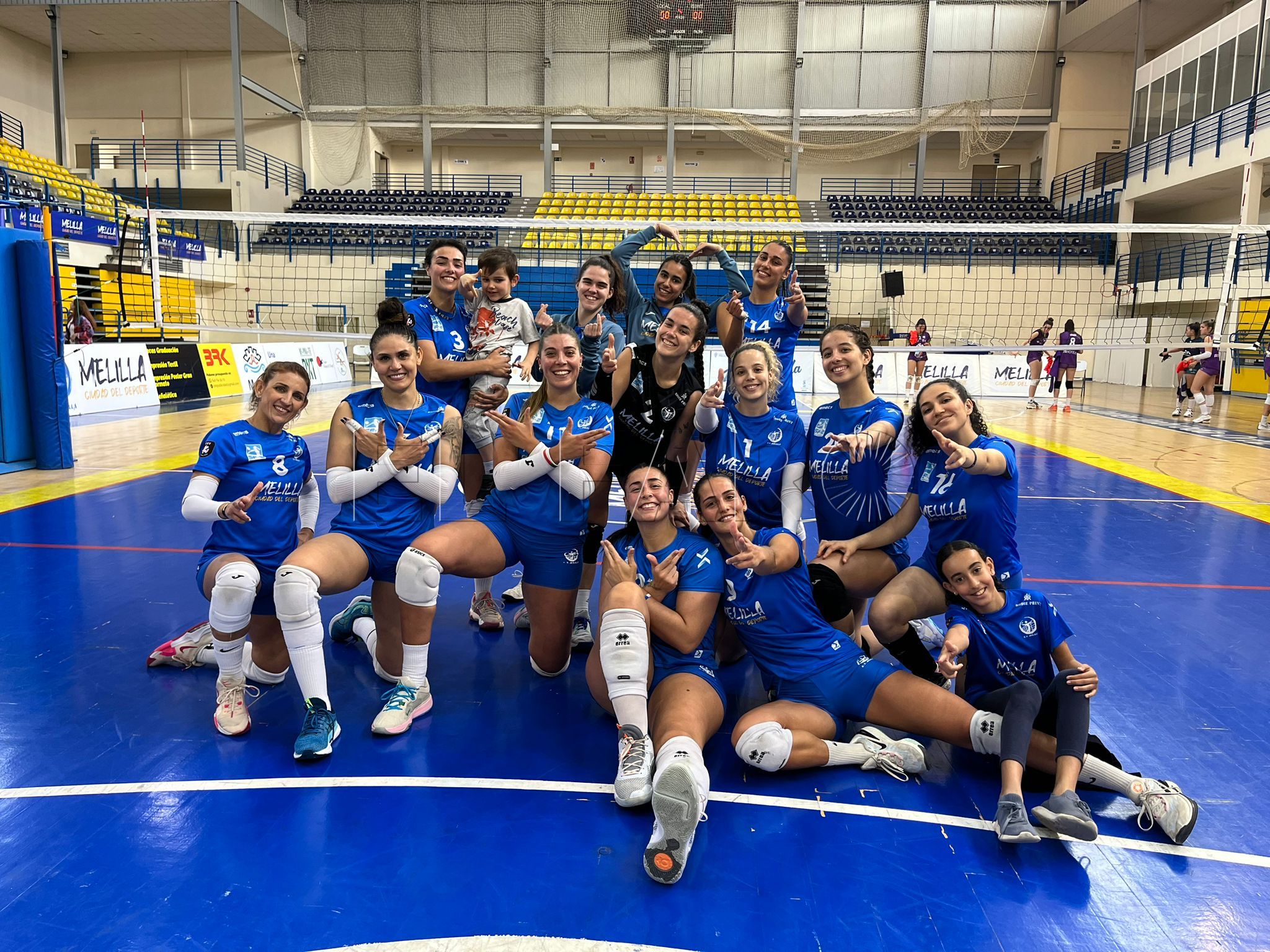 El CV Melilla sigue con opción de meterse en la segunda plaza