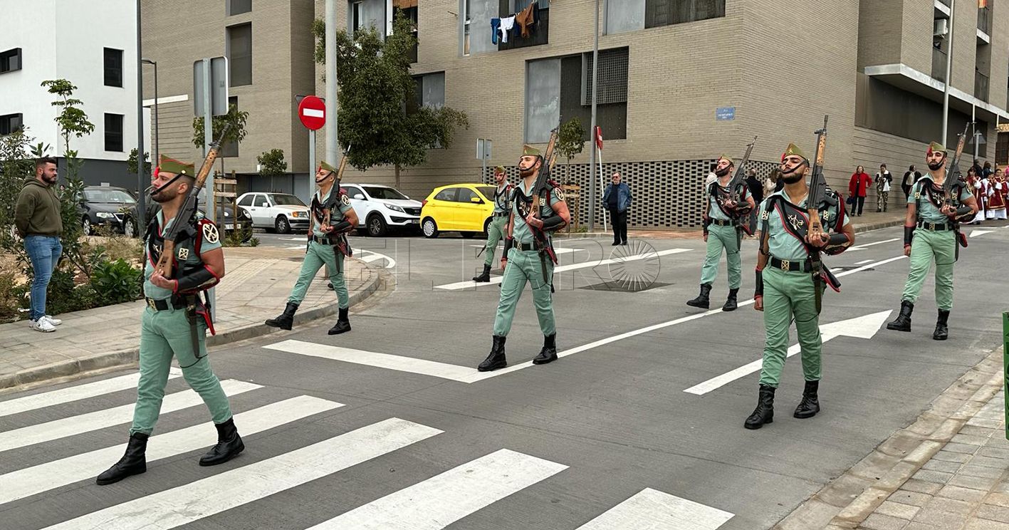 La participación militar en las procesiones de Melilla, tradición con décadas de historia