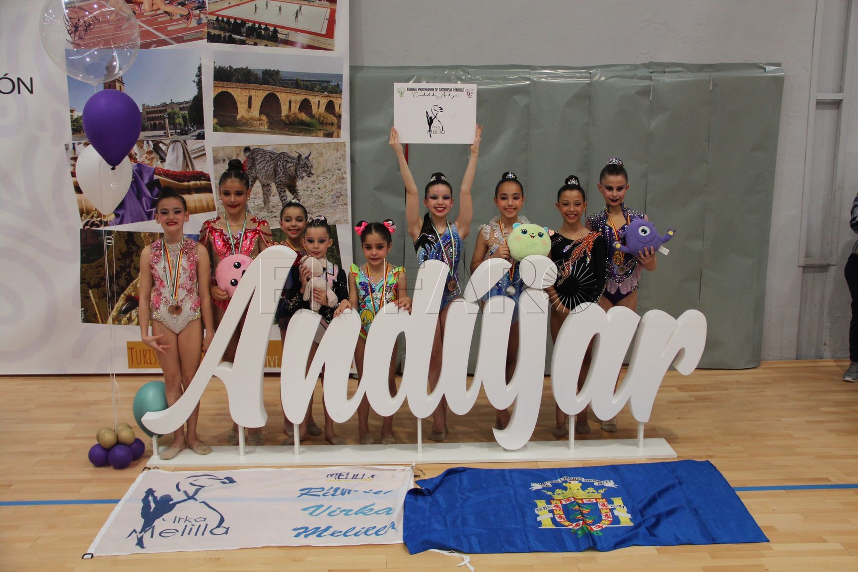 El Virka Melilla logra nueve medallas en el Torneo de Andújar