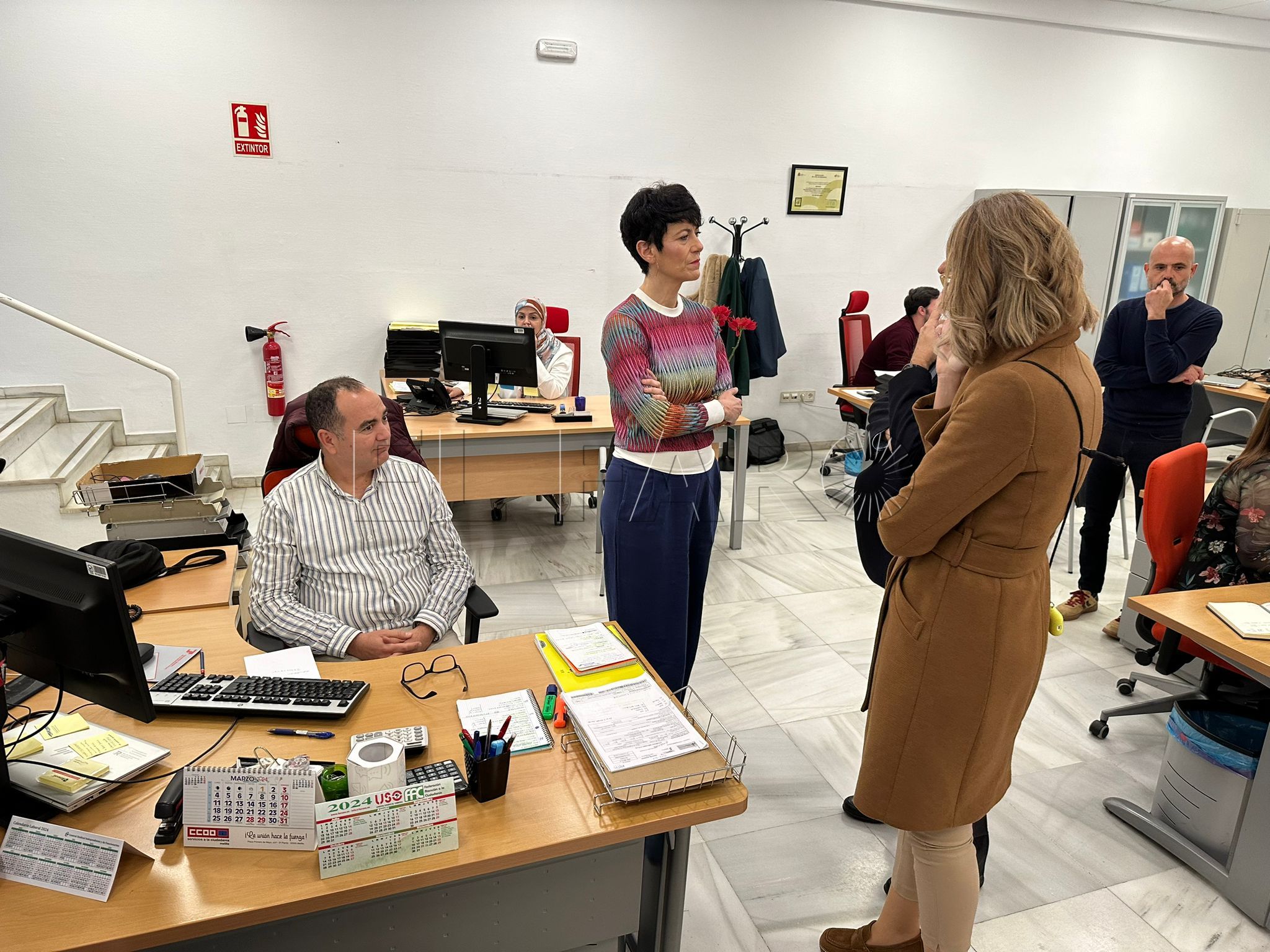 "La ministra vino a hacerse dos fotos y el PSOE tiene la culpa de eso"