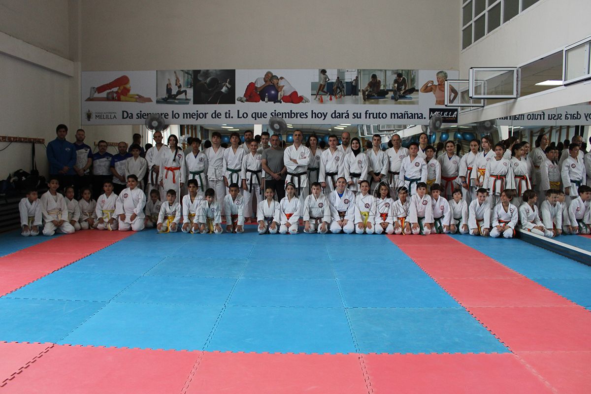 El karate melillense realiza un curso de Shiai Kumite