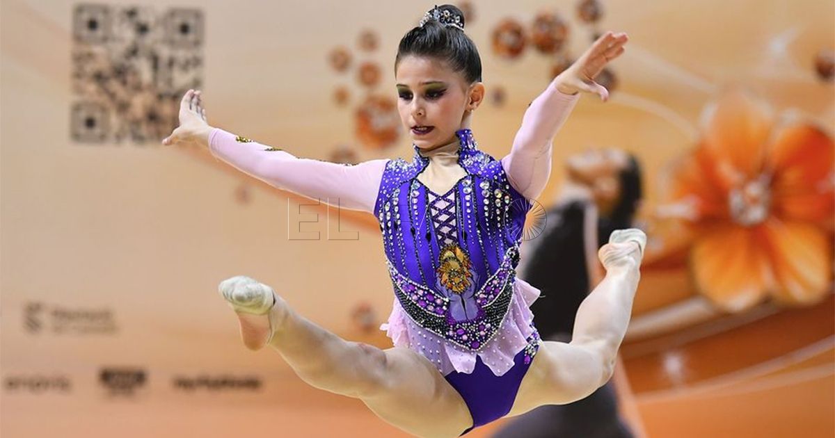 Magnífico papel de cada una de las gimnastas locales