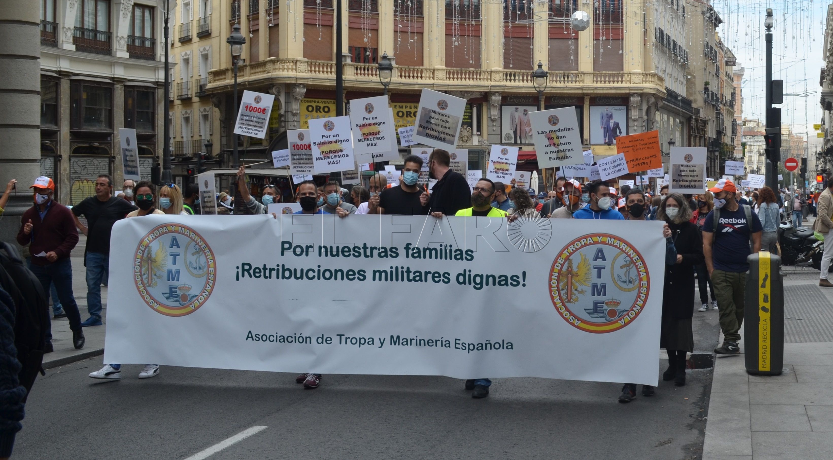 Tropa y Marinería critican que no se les incluya en las profesiones de riesgo