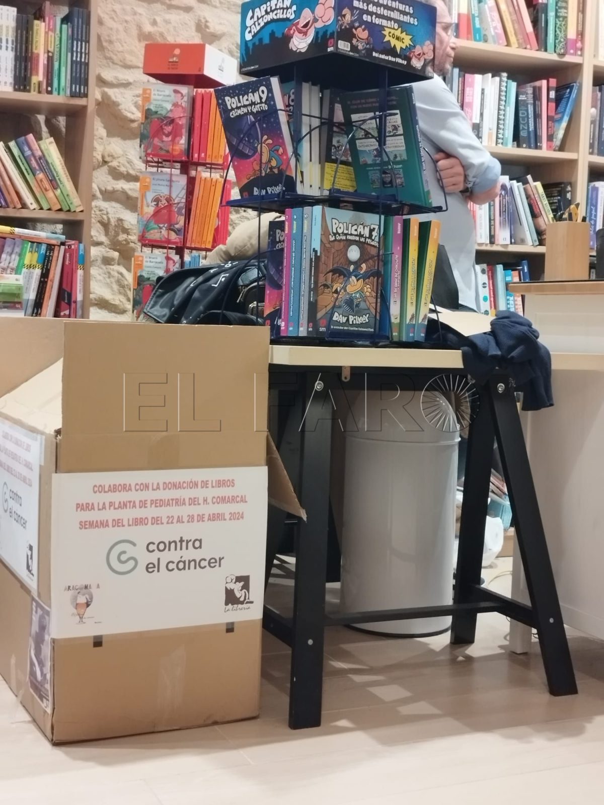 Los pacientes más jóvenes del Hospital Comarcal tendrán un espacio de lectura