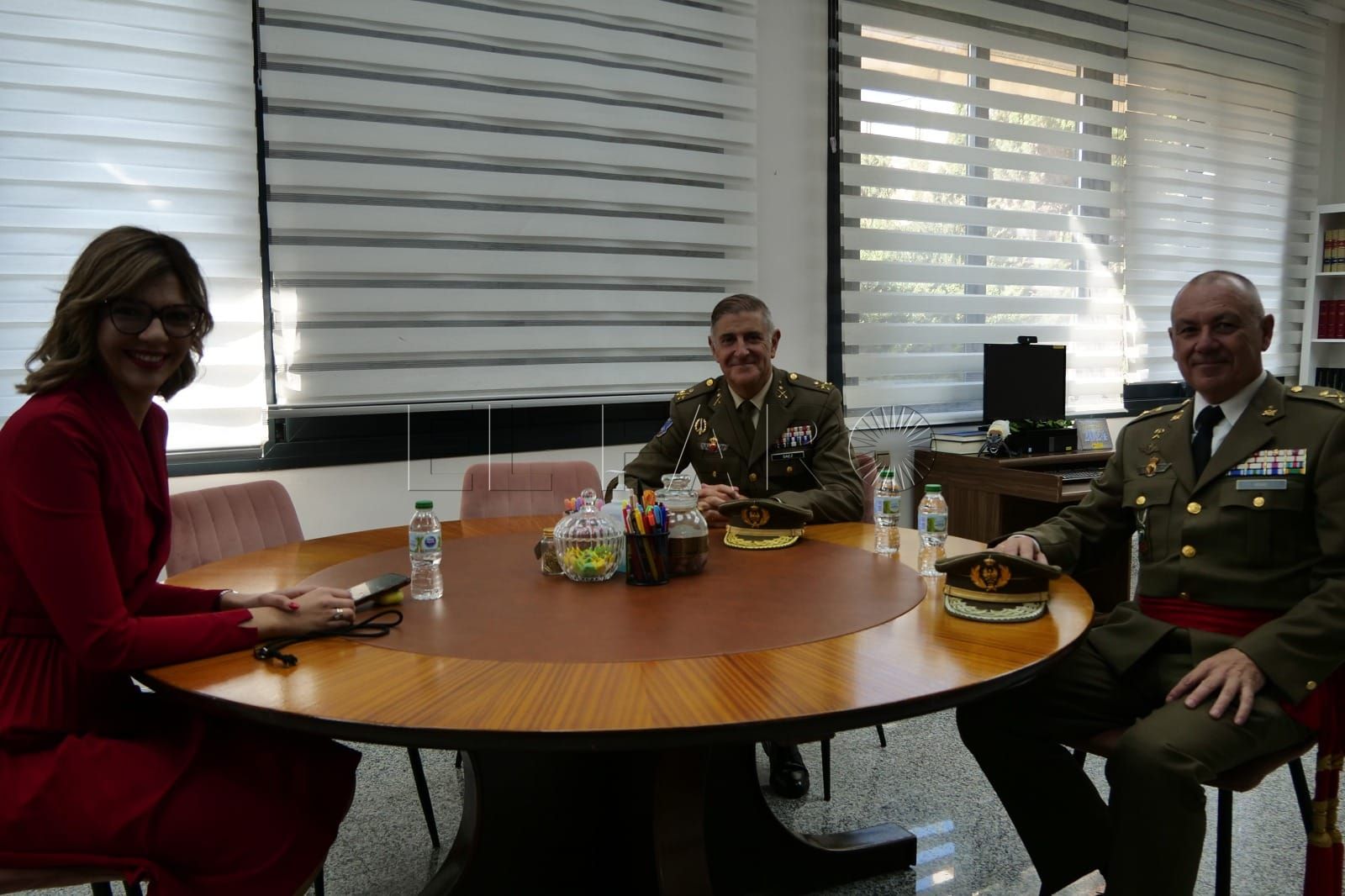 Despedida del segundo jefe de la Comandancia General