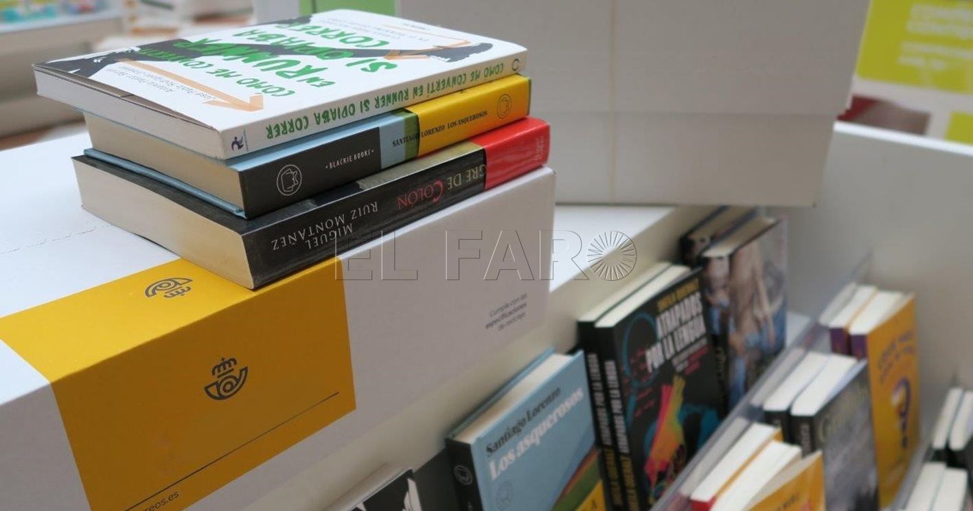 Correos ofrece un amplio catálogo de libros en la oficina de Melilla y en Correos Market