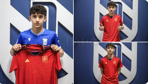 El infantil unionista Ángel Ciordia está en la prelista de la Sub-14