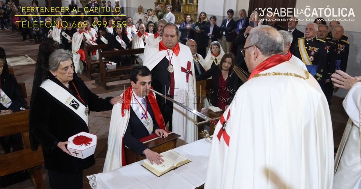 Investidura de nobles caballeros y damas del capítulo de Isabel la Católica