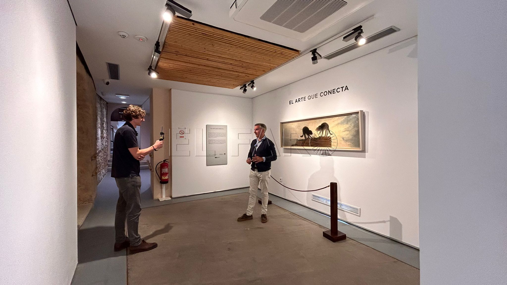 Pospuesta para el próximo sábado la proyección de 'El arte que conecta'