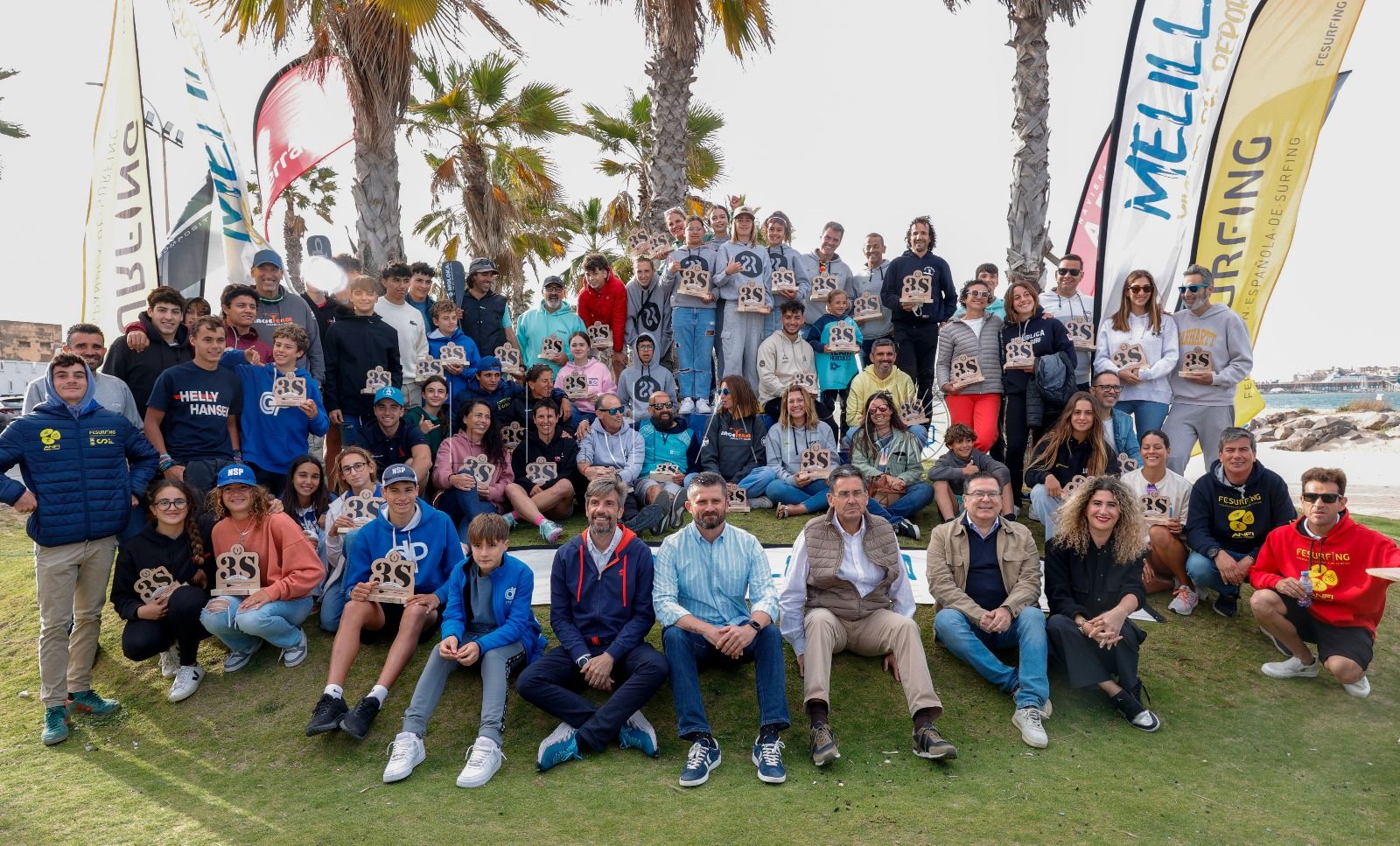 Melilla corona a los campeones de España dentro de Sup Race