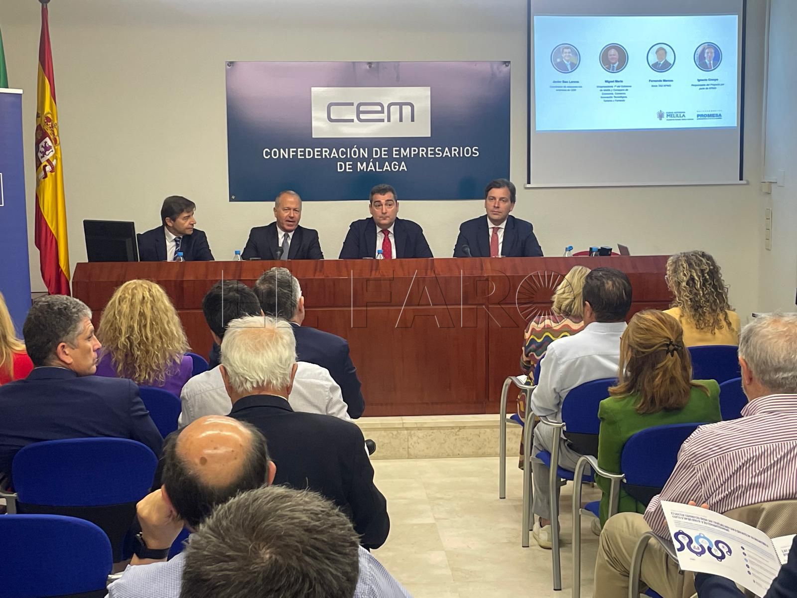 Promesa da a conocer en Málaga las ventajas fiscales de Melilla