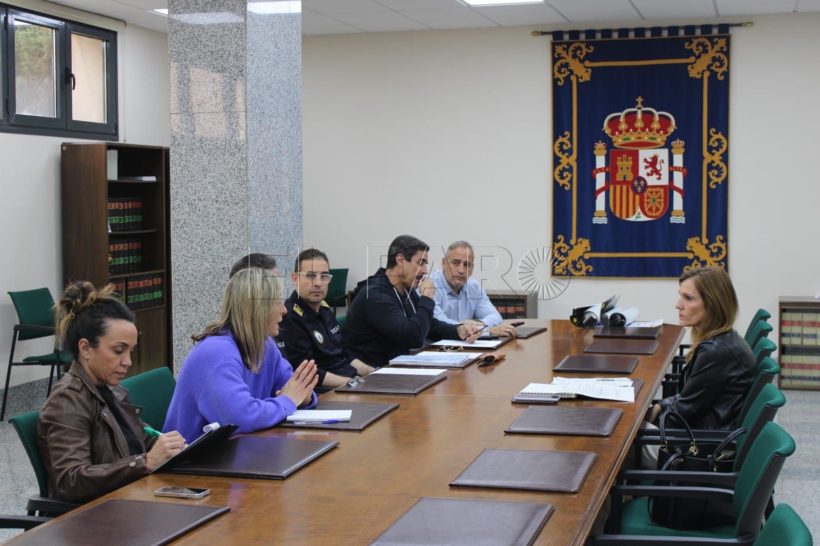 La Mesa de Coordinación Policial aborda la necesidad de un trabajo conjunto en el Centro de Atención Integral