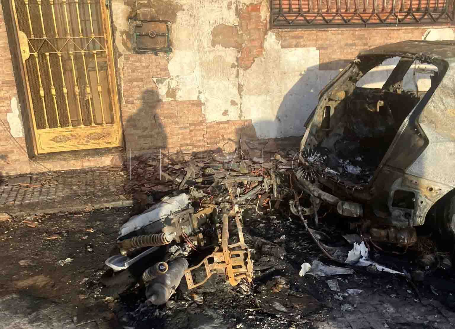 Un incendio a modo de aviso a navegantes