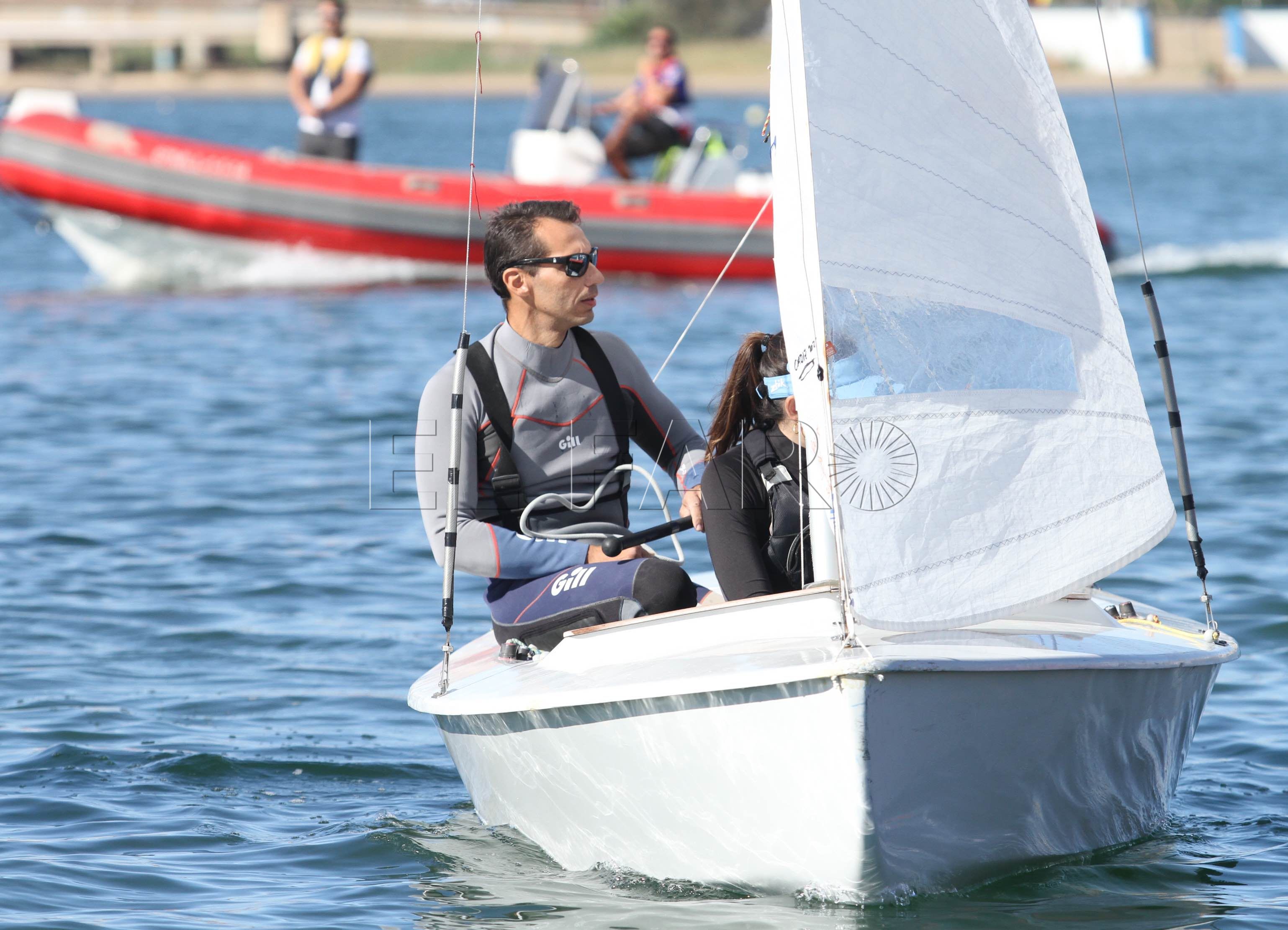 A escena el Trofeo Primavera RCMM para la clase snipe