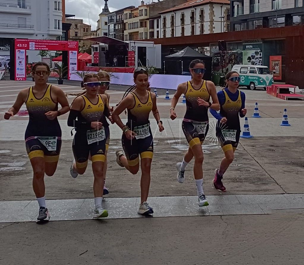 Buena actuación en la Liga Talento de Triatlón