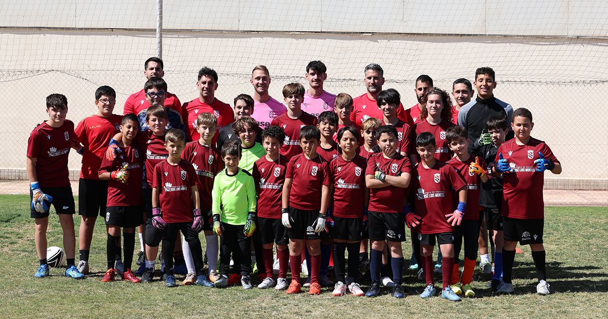 Fin de temporada en la Escuela de Porteros José Luis Montes