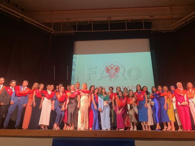 Acto de graduación de la Facultad de Ciencias Sociales y Jurídicas