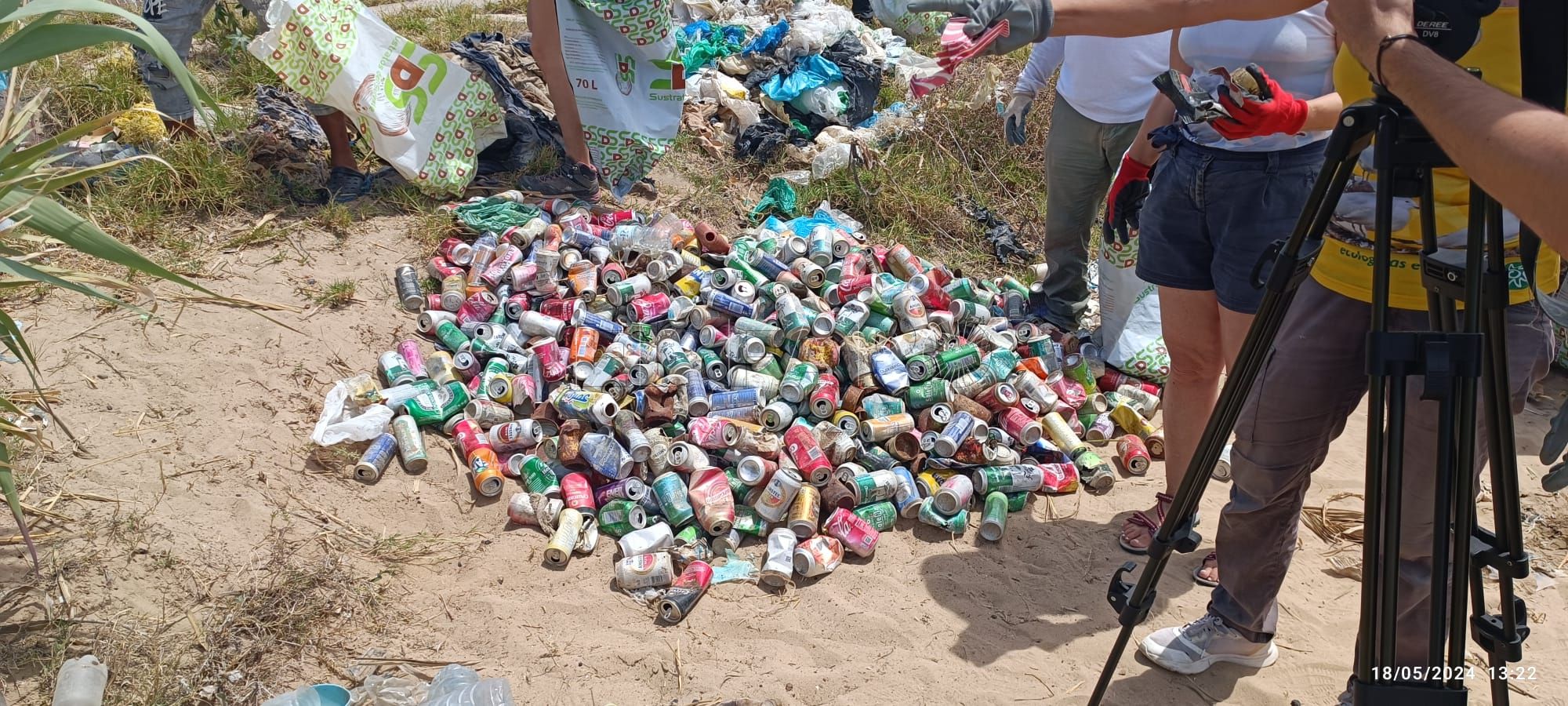 Melilla encabeza las listas de basuras recogidas en la campaña nacional Limpiemos el Mediterráneo 2024