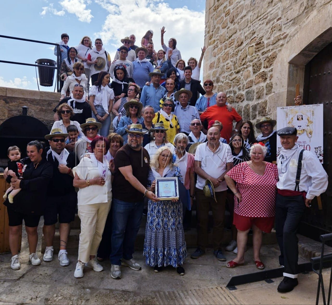 La Casa regional de Ceuta en Melilla celebra la Romería del Rocío en su sede