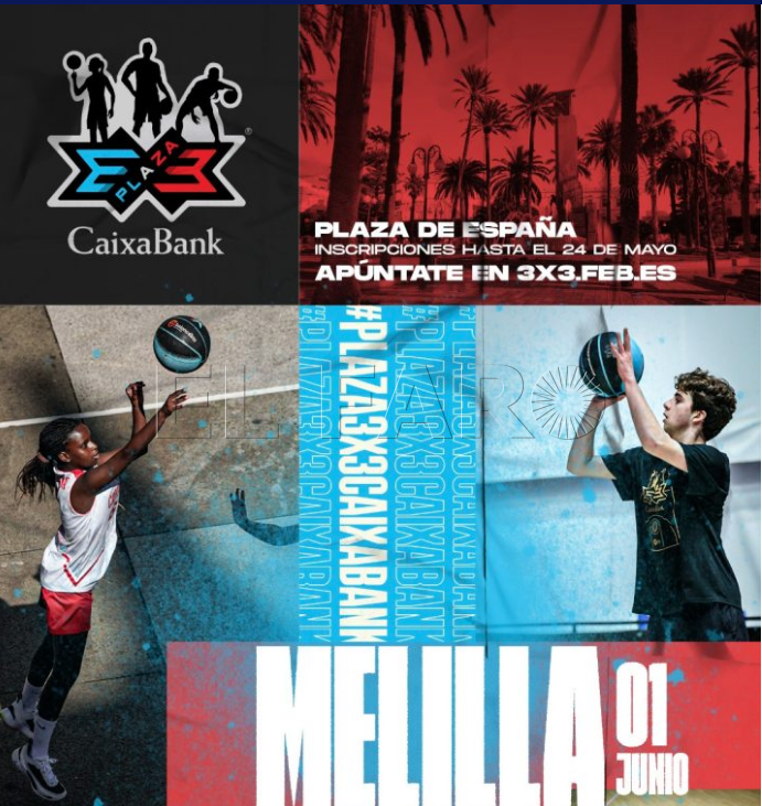 El circuito Plaza 3×3 CaixaBank llega a Melilla