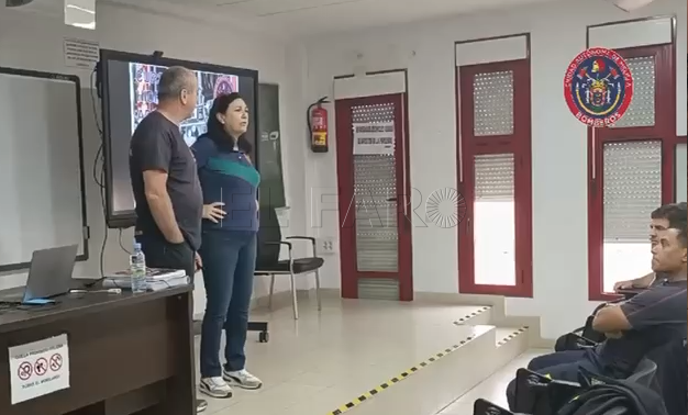 Curso sobre hidráulica para los bomberos