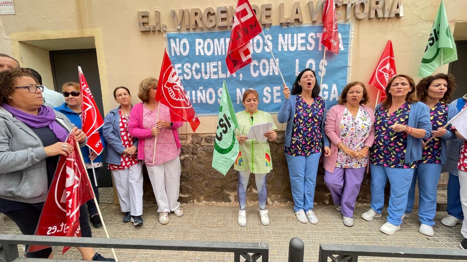 UGT anuncia movilizaciones por la situación de la escuela infantil "Virgen de la Victoria"