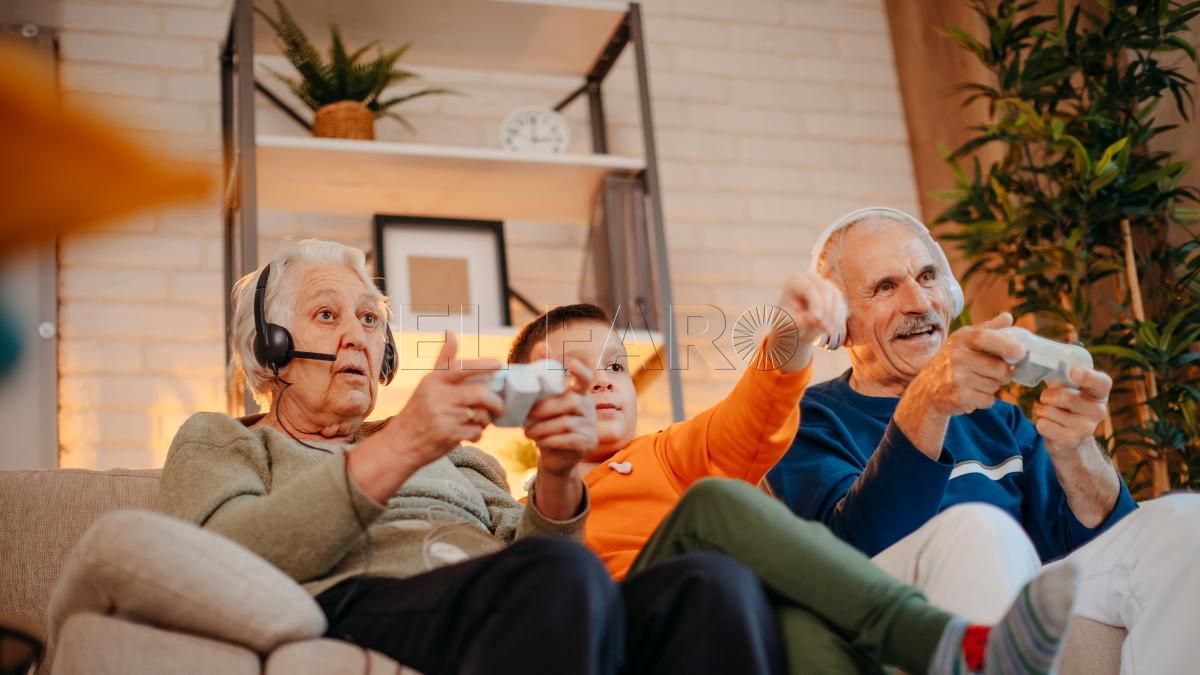 Los videojuegos, un beneficio para las personas mayores