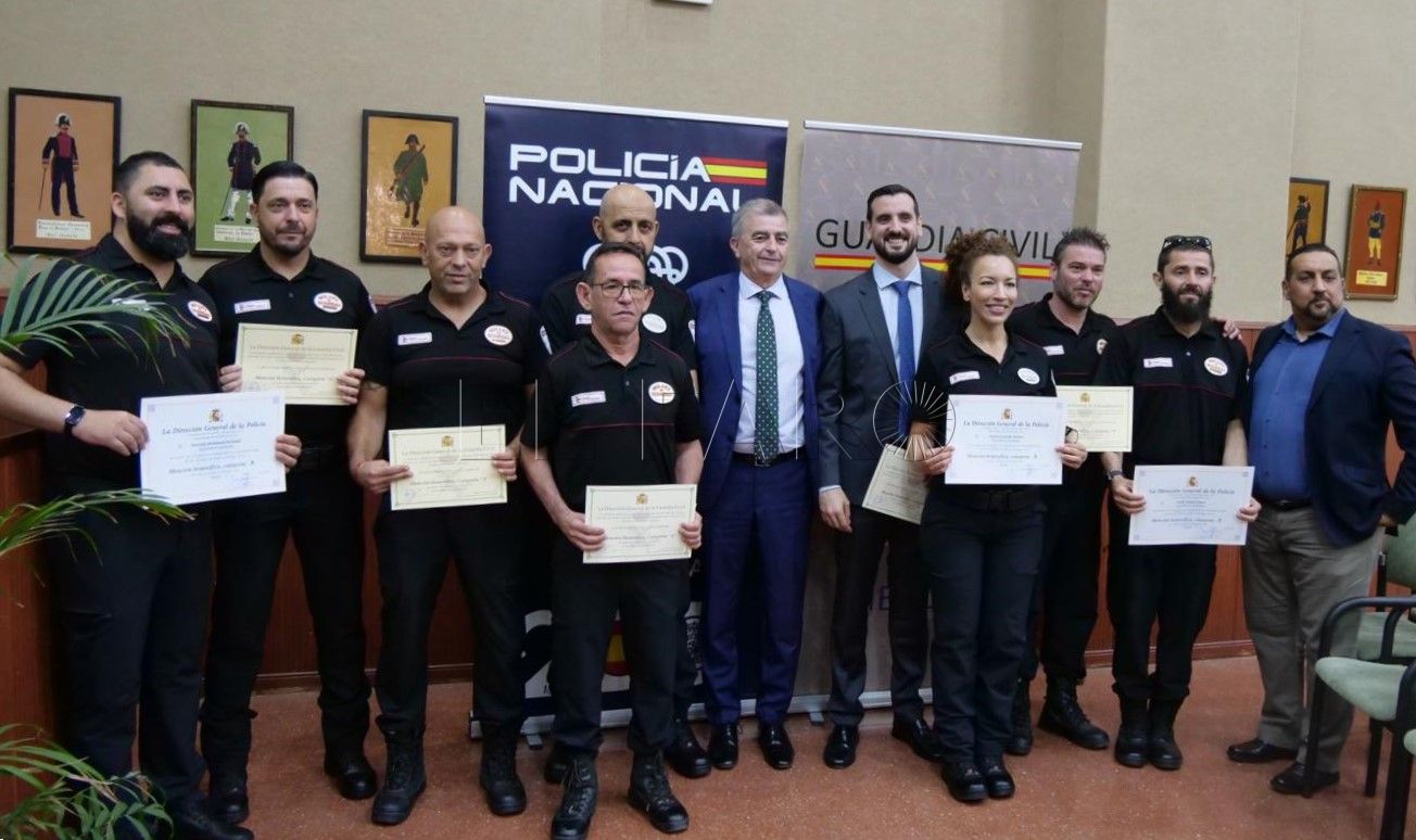 Policía Nacional y Guardia Civil reconocen la labor de los vigilantes de Clece Seguridad