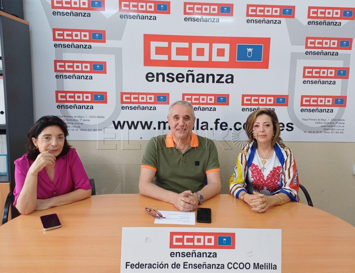 Antonia Cabrera, Alfonso García y Antonio Miranda son los docentes premiados este año por CCOO