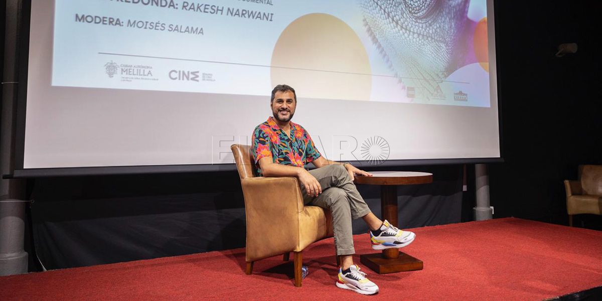"Hay un paralelismo entre el momento en que mis padres dejan la India y el bazar”