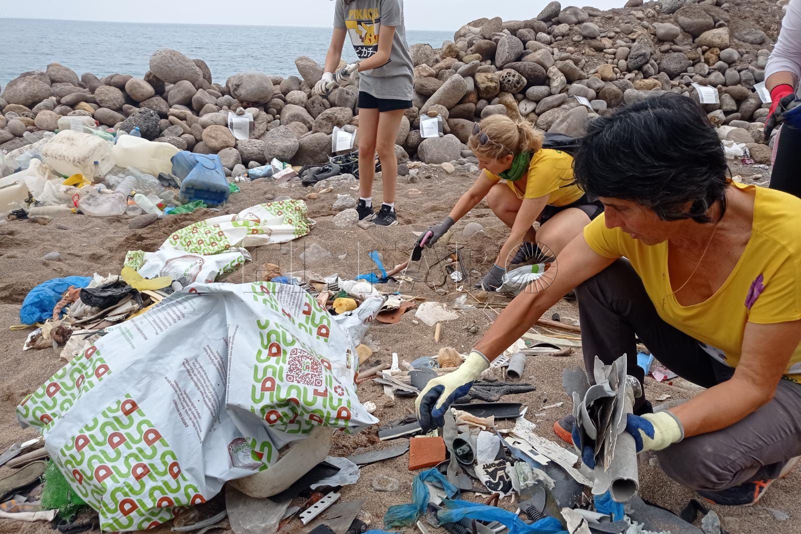 Guelaya organiza una limpieza de basura marina en San Lorenzo este sábado