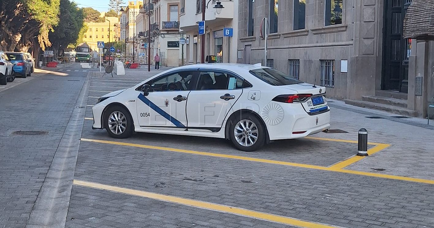 Los taxistas volverán a su parada de General Marina durante los próximos días