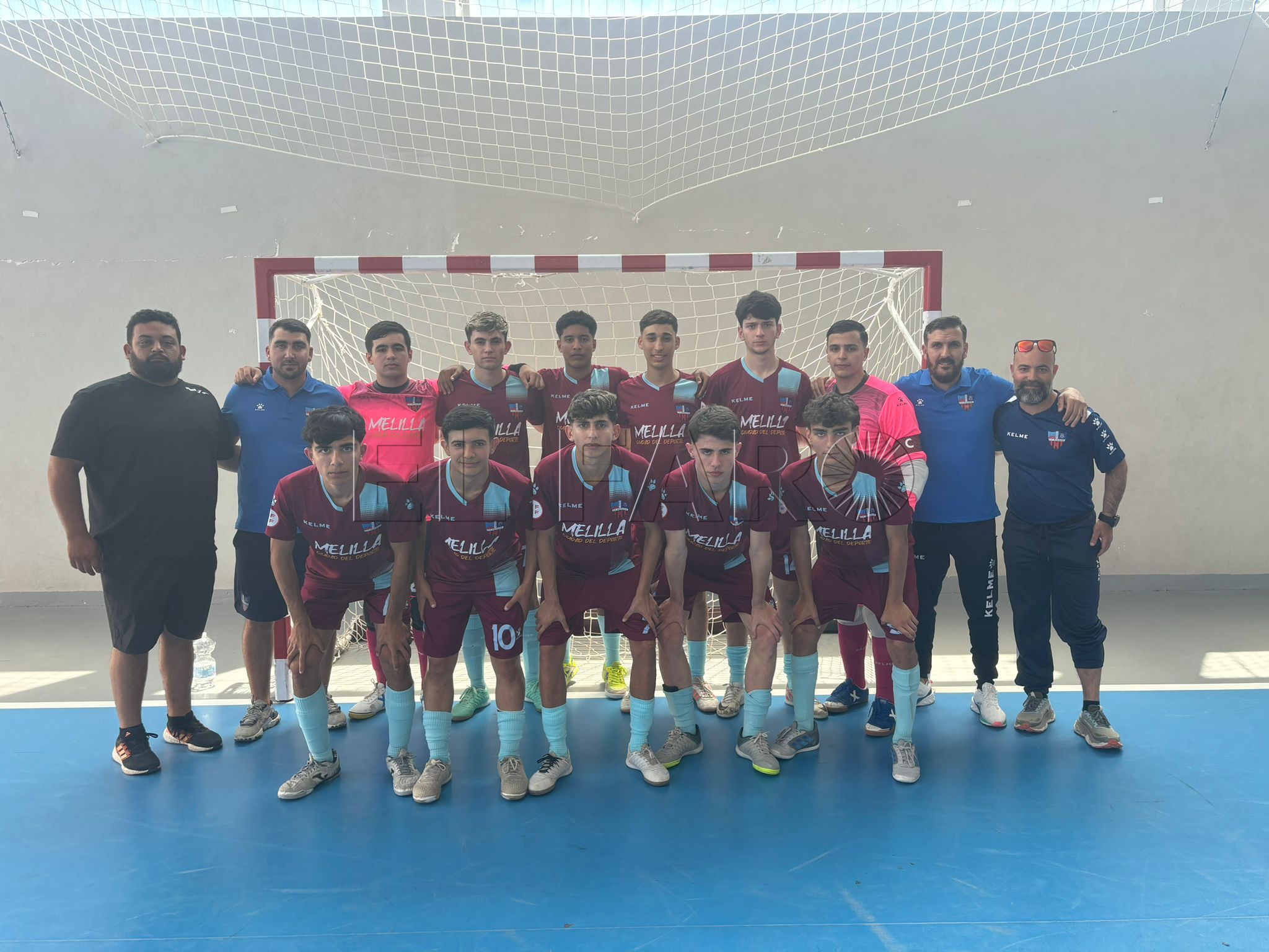 Inmaculada temporada del Rusadir y Peña Real Madrid en fútbol sala