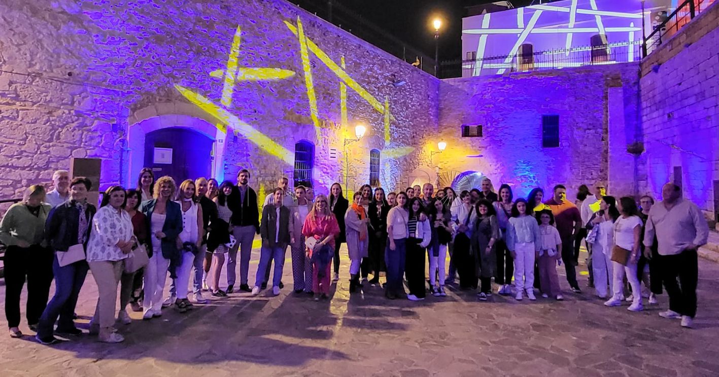 Melilla la Vieja se ilumina para celebrar la Noche de los Museos con gran afluencia de público