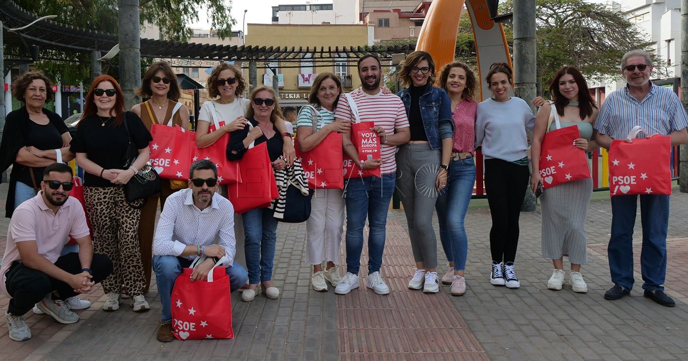 El PSOE continúa en el Tesorillo su campaña para las elecciones europeas
