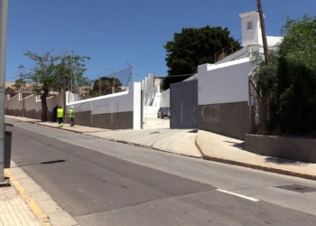 Las aulas modulares no seguirán en el Cuartel de Santiago, que se demolerá pronto