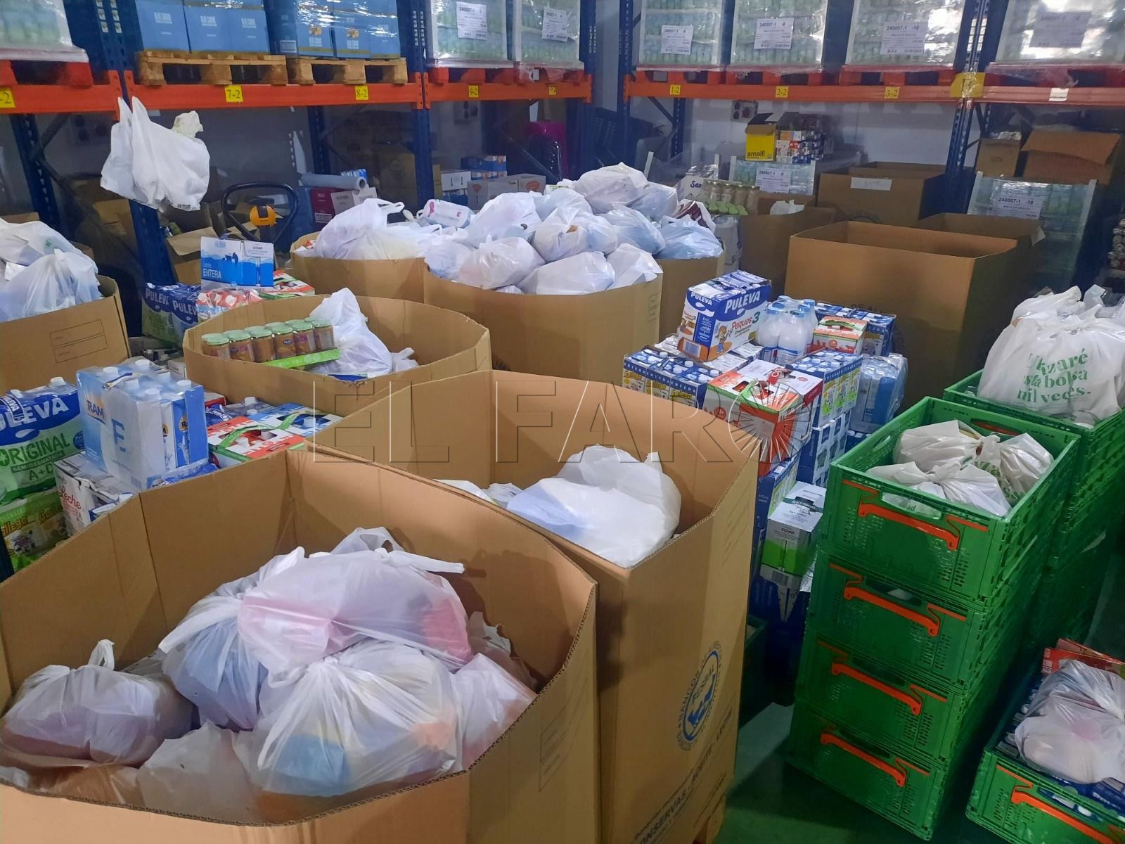 El Banco de Alimentos recoge más de 5.400 kilos en la campaña de primavera