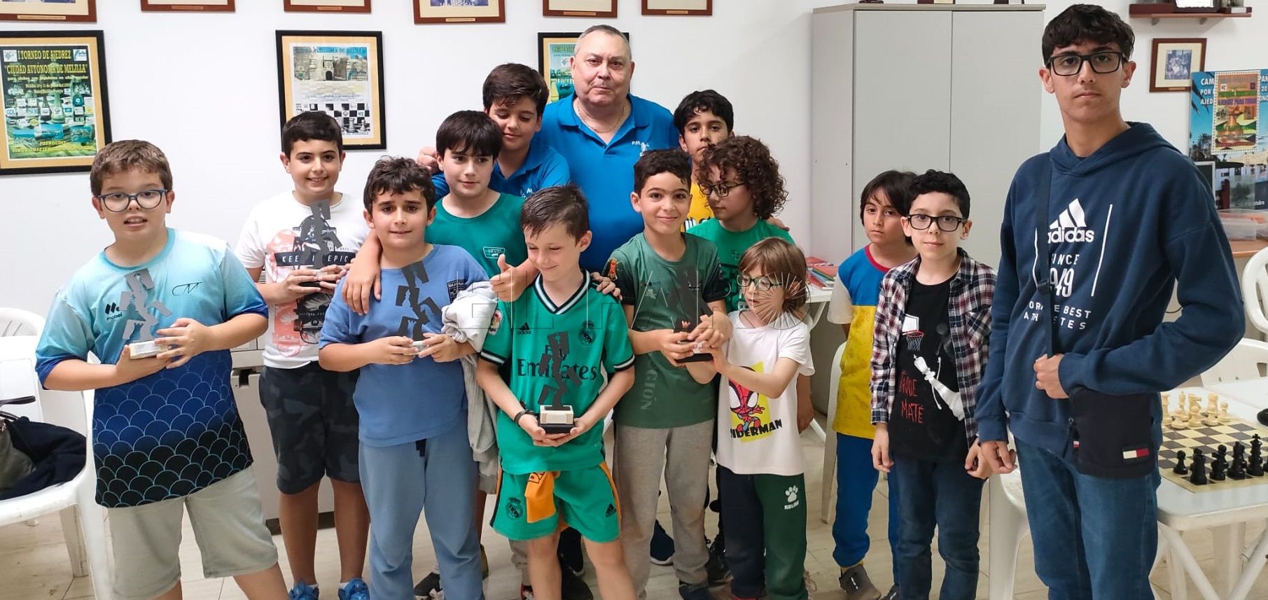 Enorme nivel en el Trofeo Cruces de Mayo de ajedrez