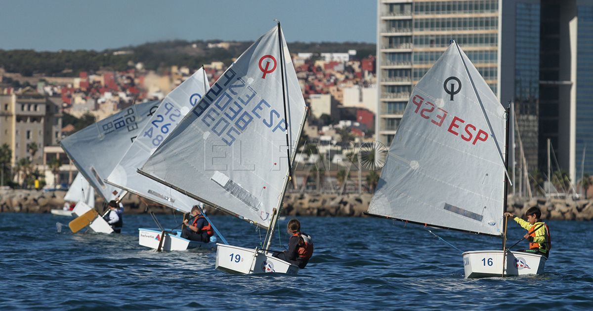 Primeros campeones del Trofeo Virgen del Carmen de vela