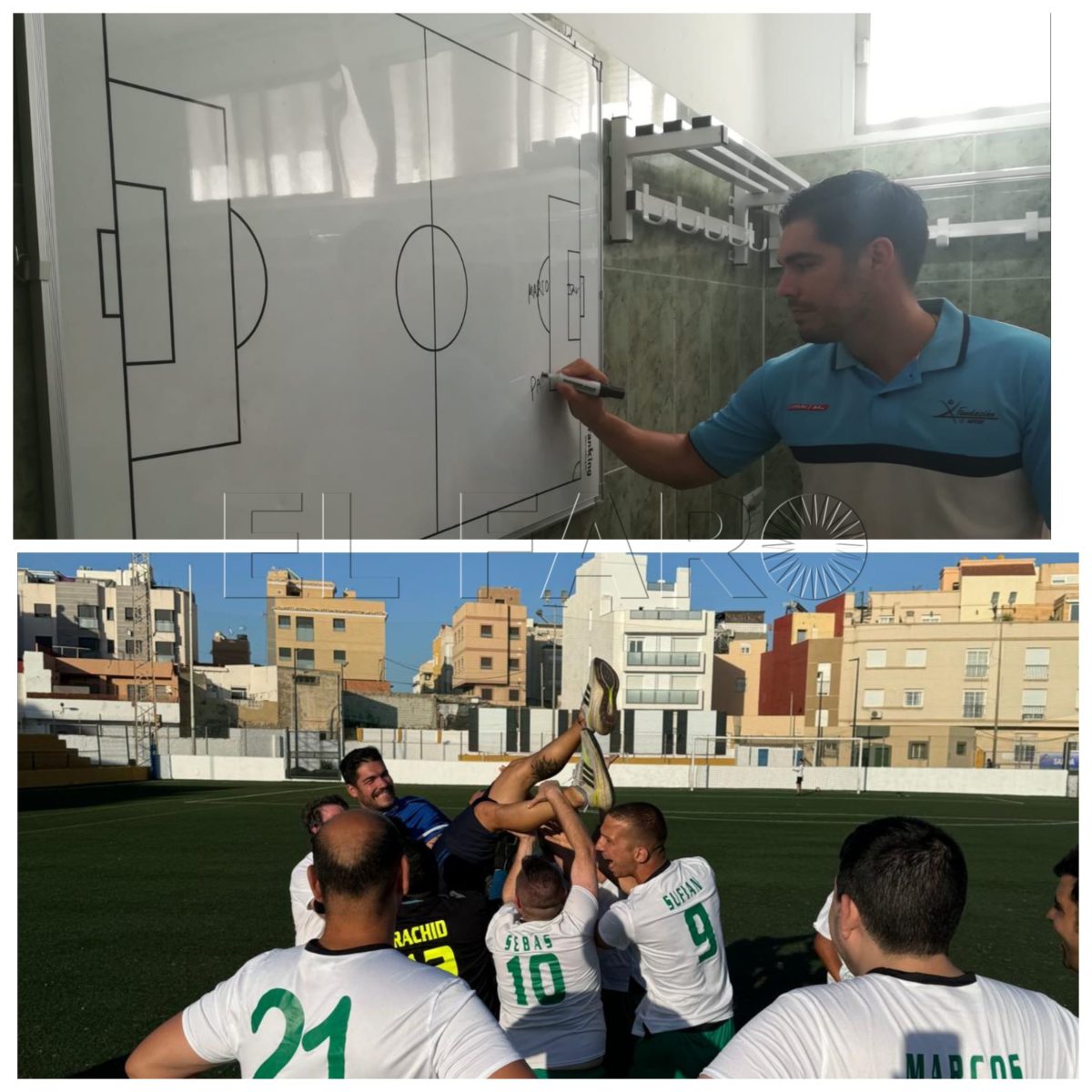 Querido Yoel, nuestro voluntario y entrenador