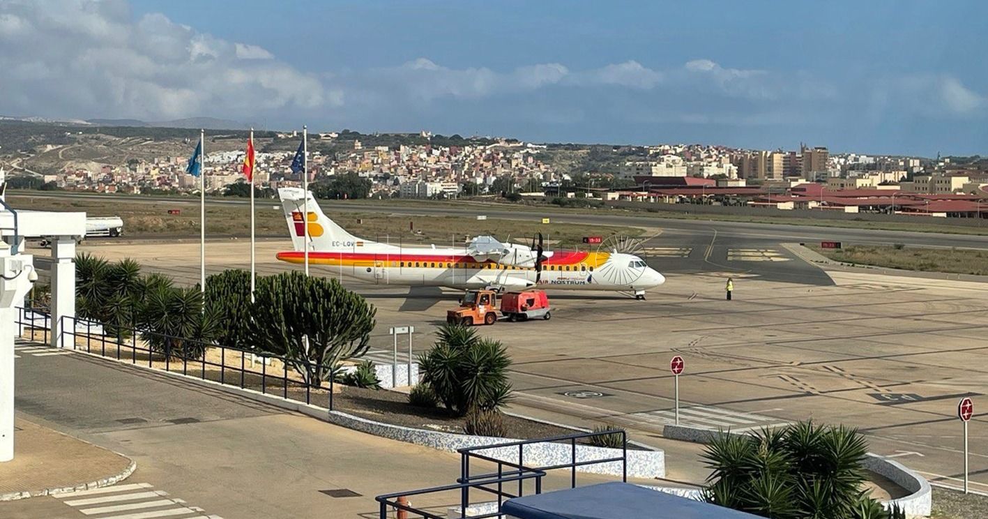Air Nostrum: “Aumenta la venta de billetes de la ruta Melilla Galicia”