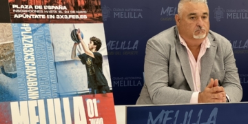 Francisco Javier Almansa Diago, presidente de la Federación Melillense de Baloncesto.