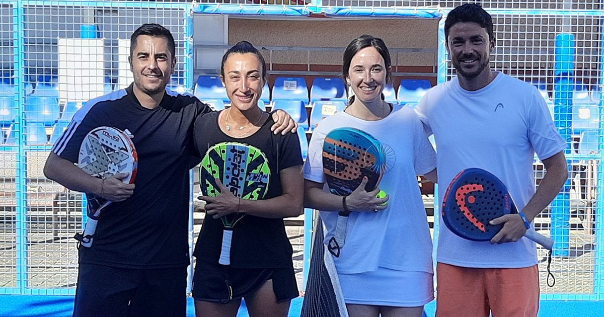 Altísimo nivel en el torneo mixto de pádel