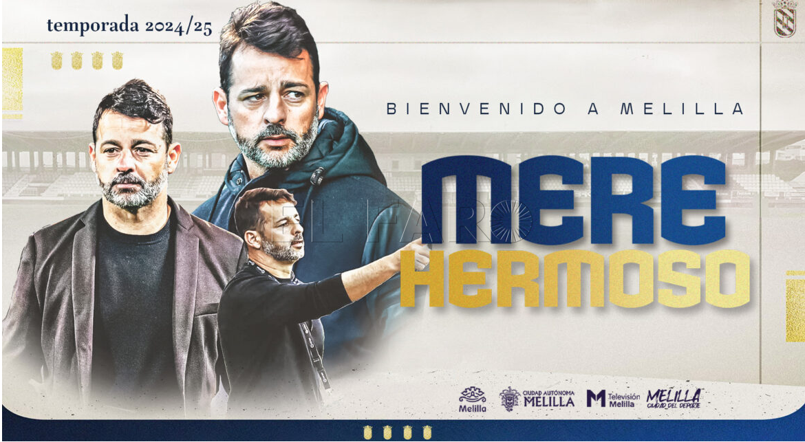 Mere Hermoso, nuevo técnico de la UD Melilla