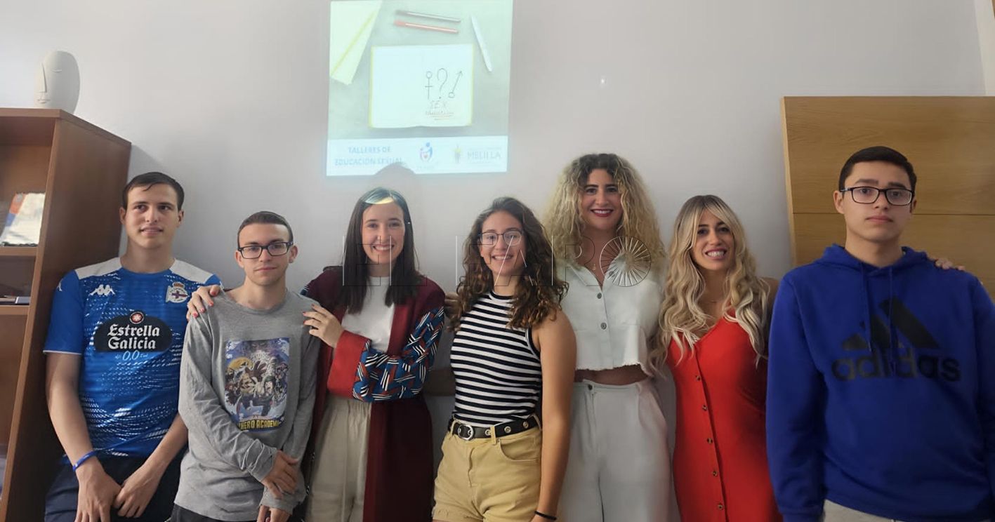 Fernández de Castro y Abelhadj visitan el taller de educación sexual de Teama