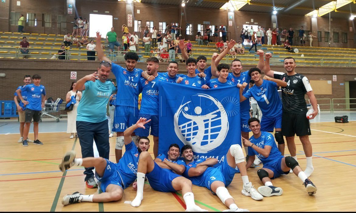 El equipo ascendido a la Primera División del CV Melilla no saldrá