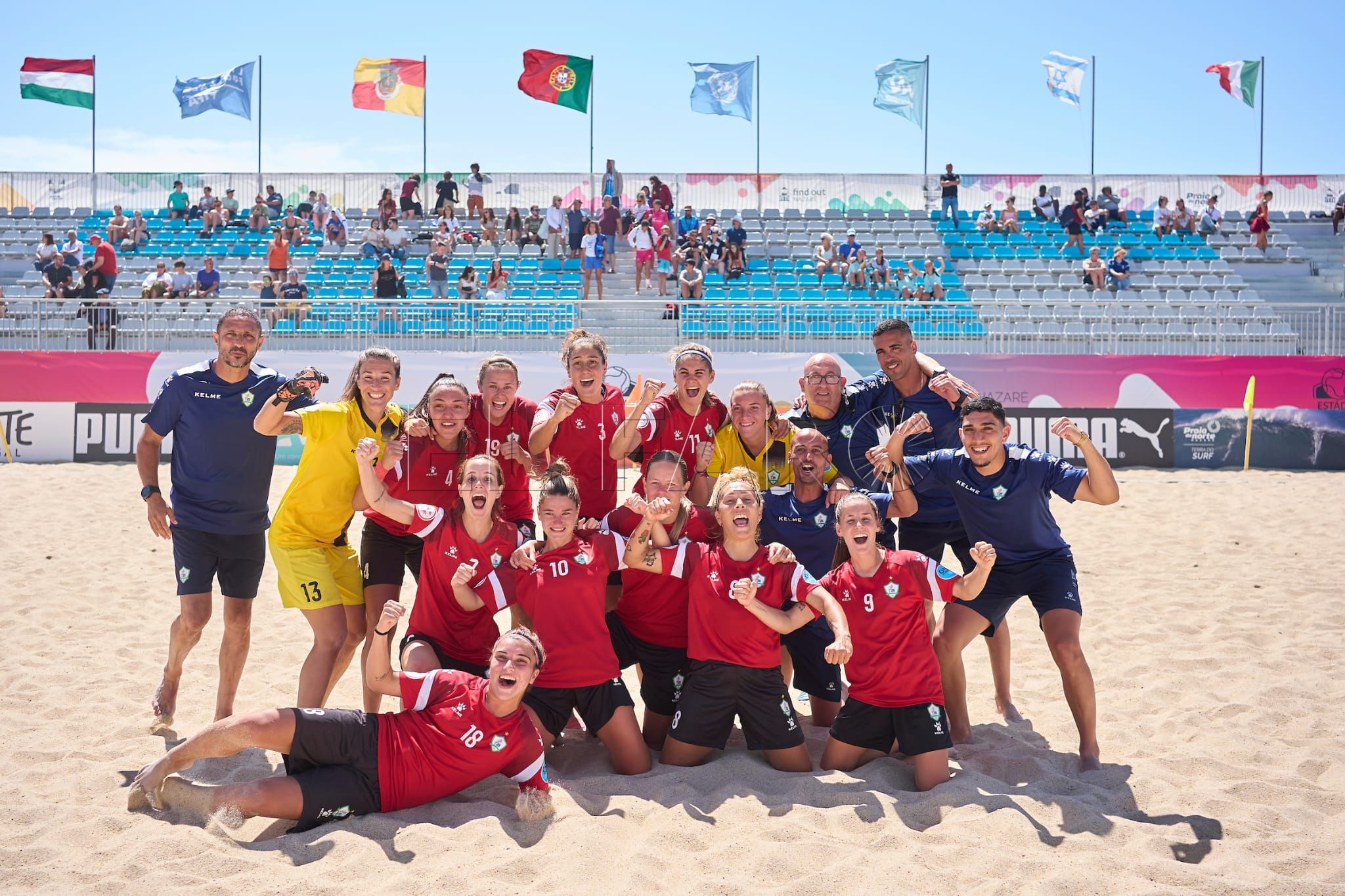 El Higicontrol se mete en la final europea de fútbol playa femenino