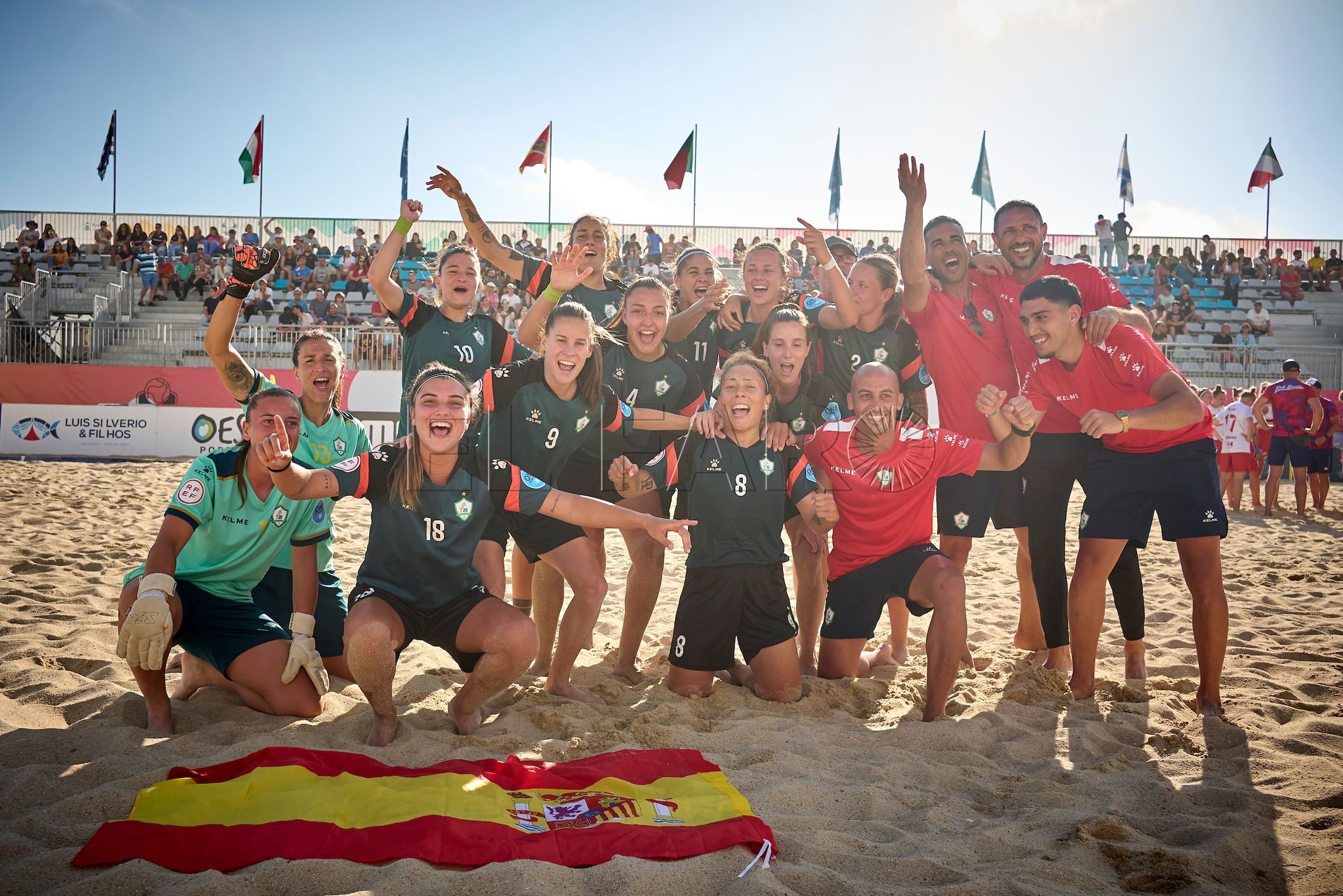El Higicontrol, campeón de la Euro Beach de fútbol playa femenino