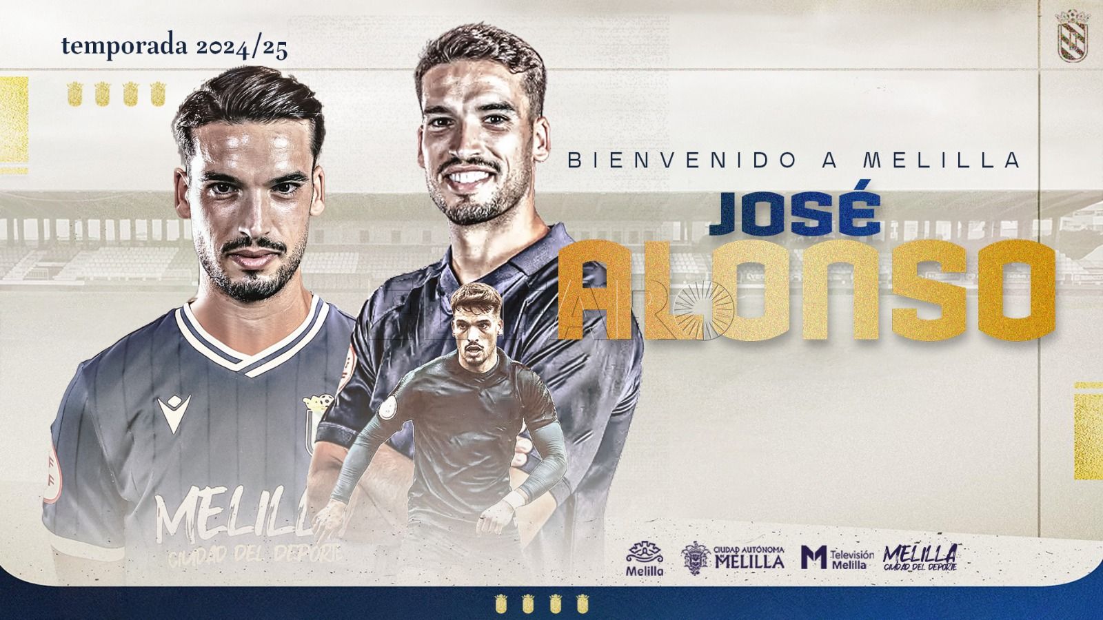 José Alonso, seguridad para la defensa de la UD Melilla